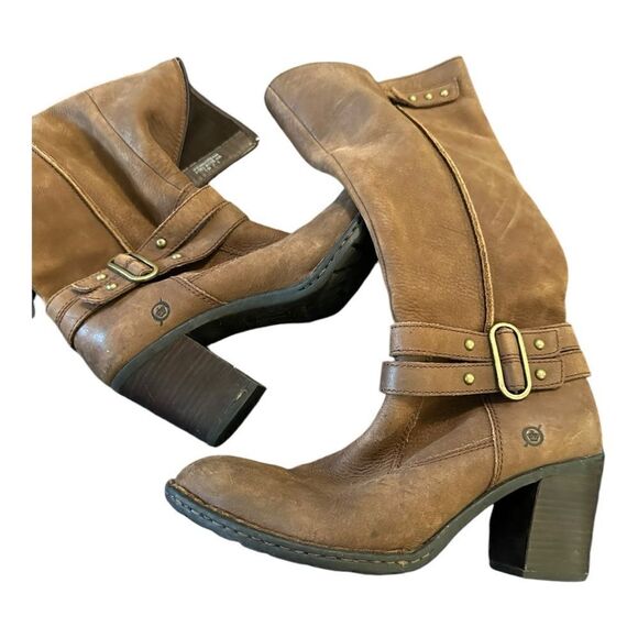 Born | Women’s D51206 NOLAH Equestrian Leather Riding Boots | 9 - Picture 8 of 9